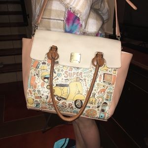 Brera Italy leather super roomy bag
